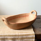 Travessa com alças em cerâmica - Oleiras do Candeal