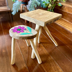 Banquinho Flor - Aline Caju