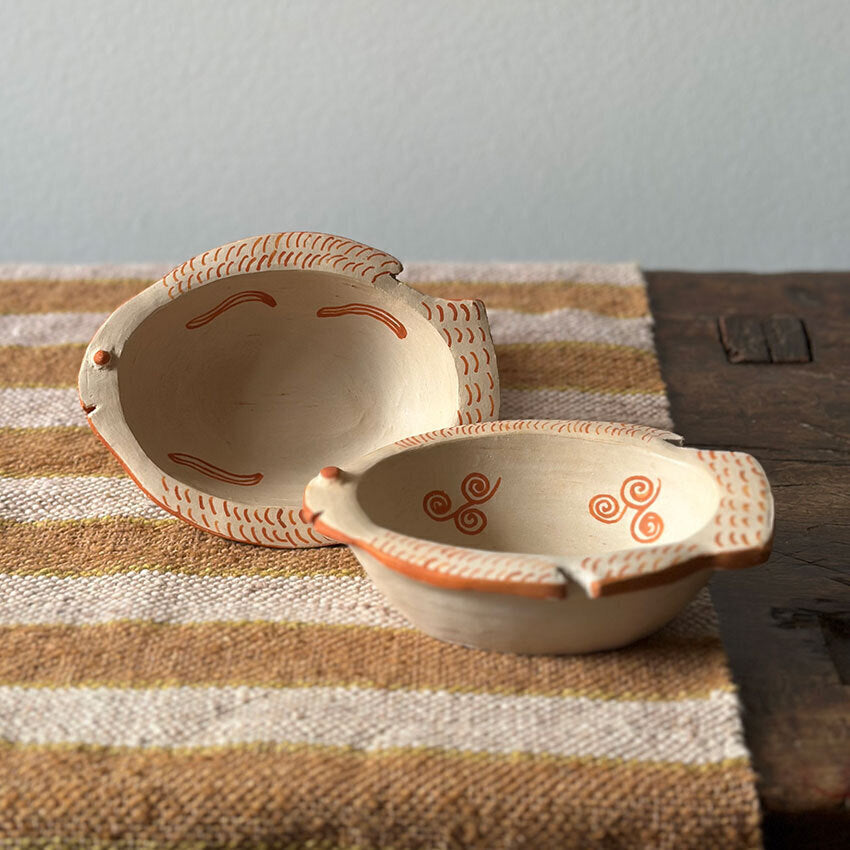 Petisqueira Peixe em cerâmica - Oleiras do Candeal