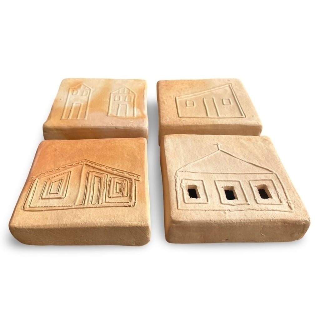Kit com 4 Tijolinhos - Maria do Barro
