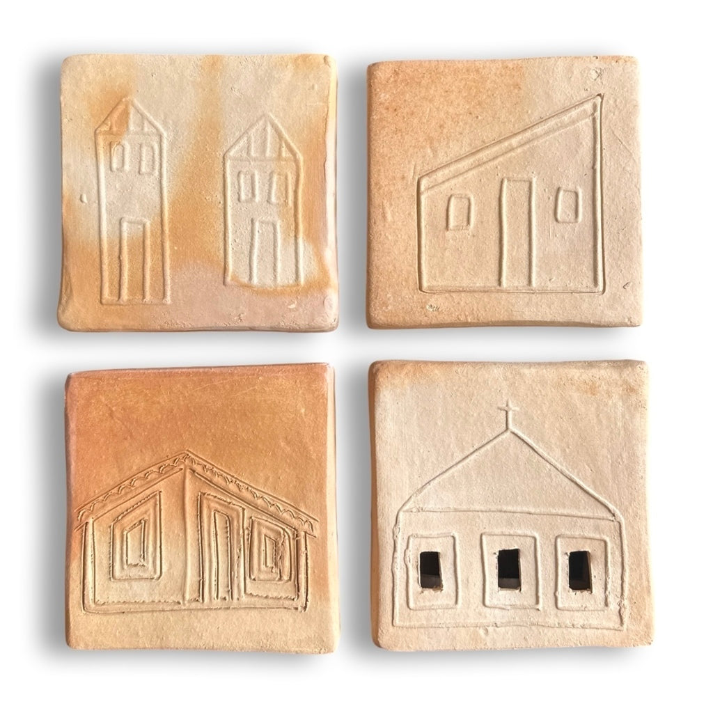 Kit com 4 Tijolinhos - Maria do Barro