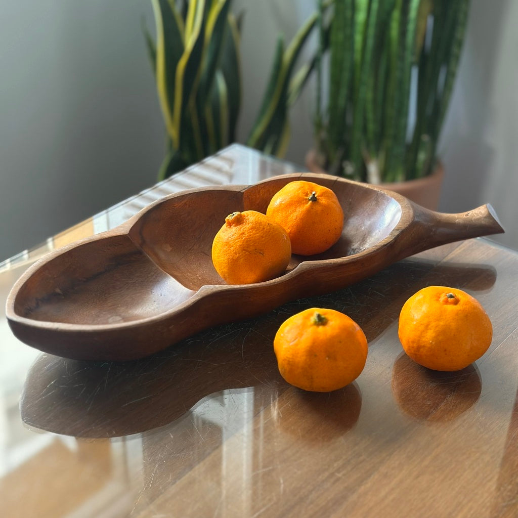 Travessa vagem em madeira