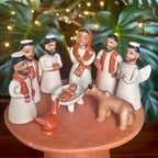 Presépio em cerâmica - Anísia Lima