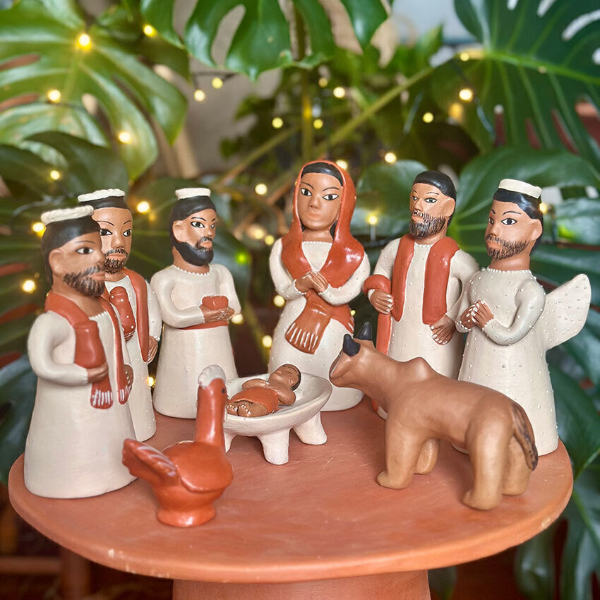 Presépio em cerâmica - Anísia Lima