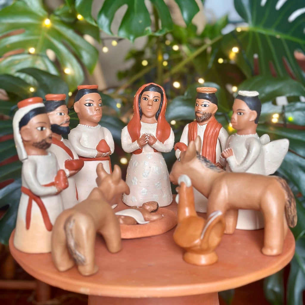 Presépio em cerâmica - Anísia Lima