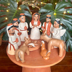 Presépio em cerâmica - Anísia Lima