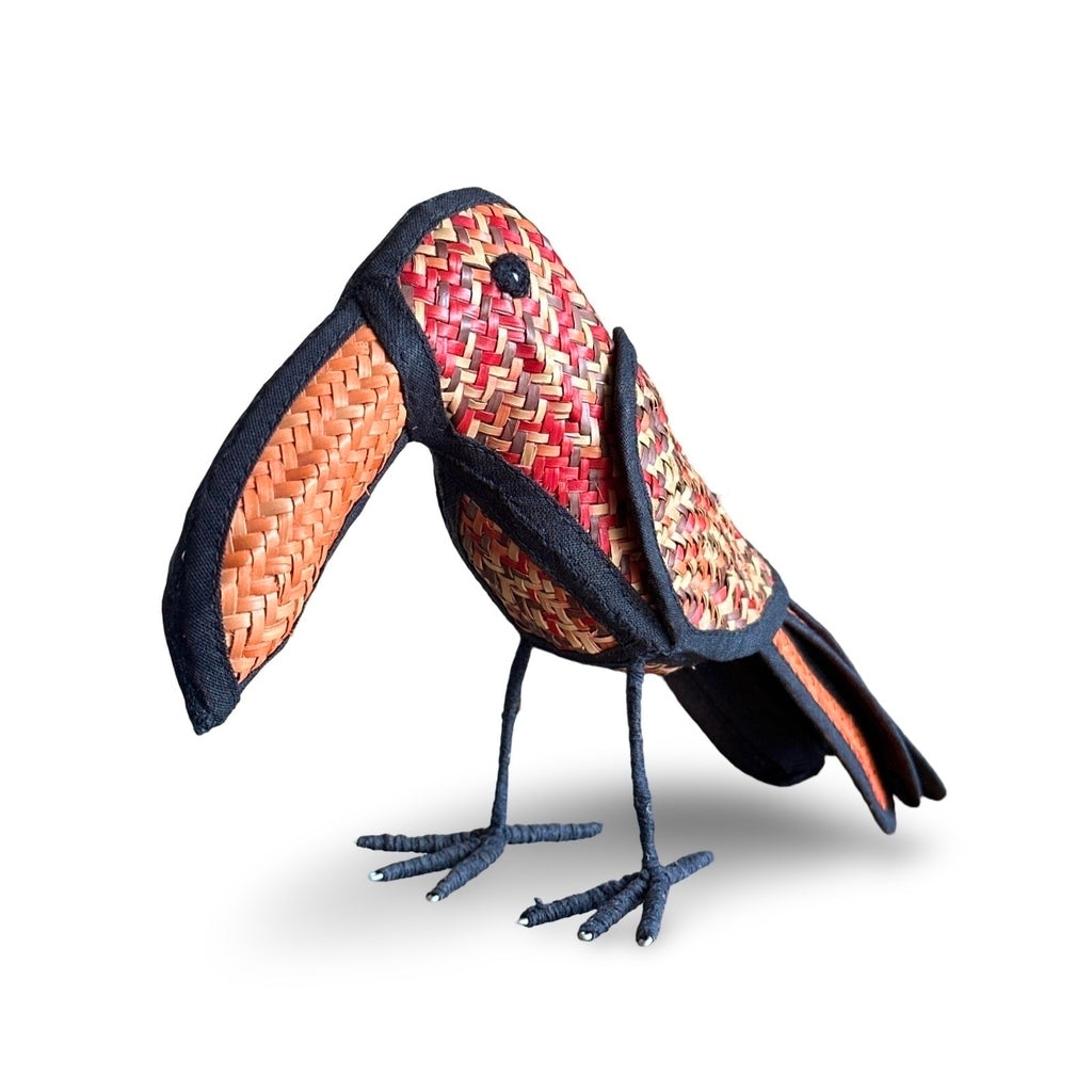 Tucano em palha de Indaiá