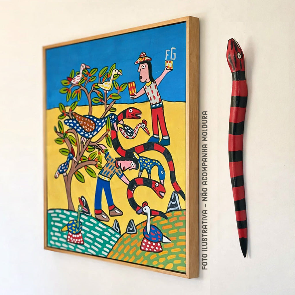 Tela assinada por Francisco Graciano