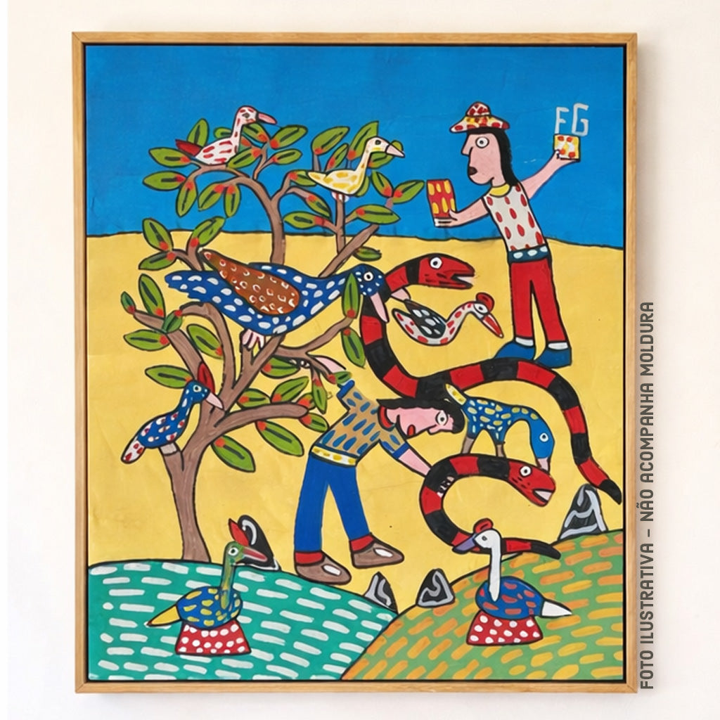 Tela assinada por Francisco Graciano