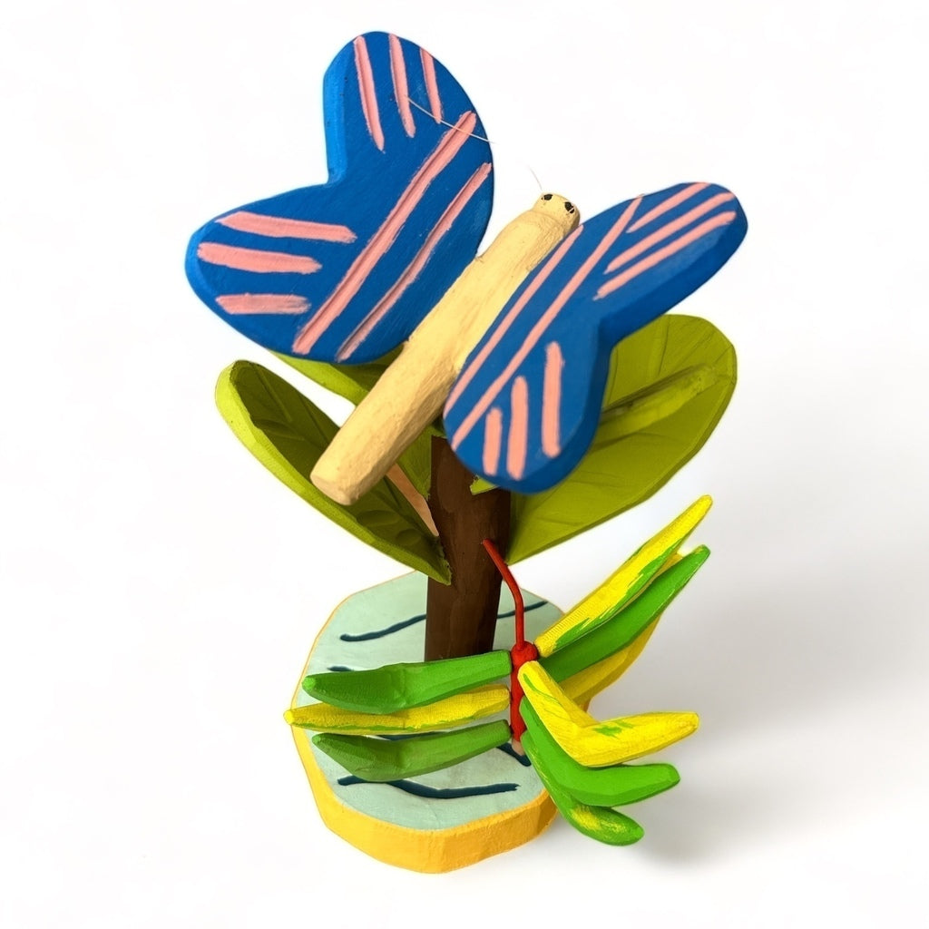 Bananeira com borboleta - Aline Caju