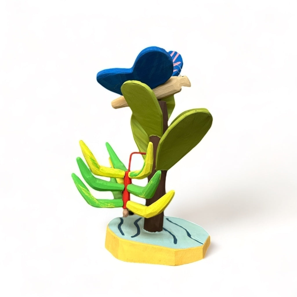 Bananeira com borboleta - Aline Caju