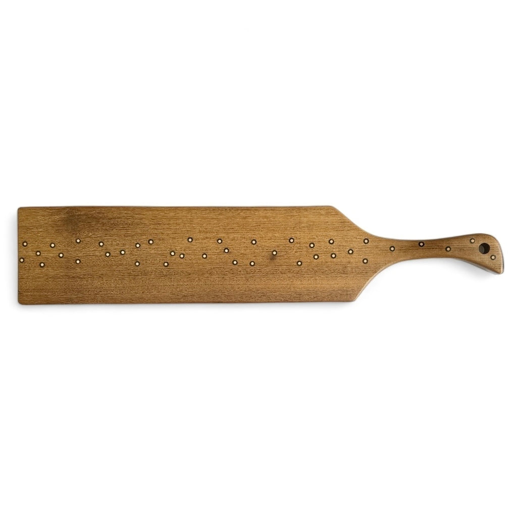 Tábua de madeira com marchetaria