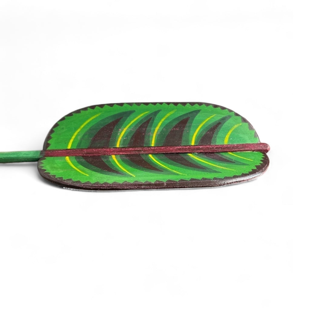 Buquê com 3 plantas em madeira pintadas a mão