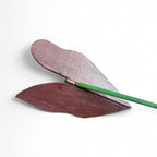 Buquê com 3 plantas em madeira pintadas a mão