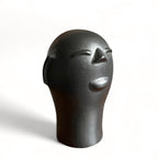 Escultura cabeça Preta M - Cida Lima
