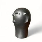 Escultura cabeça Preta M - Cida Lima