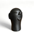 Escultura cabeça Preta P - Cida Lima