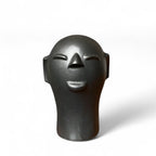 Escultura cabeça Preta P - Cida Lima