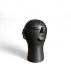 Escultura cabeça Preta PP - Cida Lima