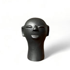 Escultura cabeça Preta PP - Cida Lima