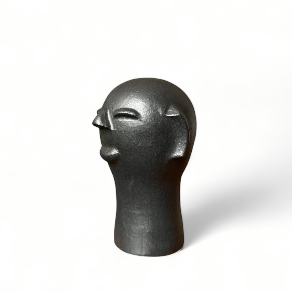 Escultura cabeça Preta PP - Cida Lima