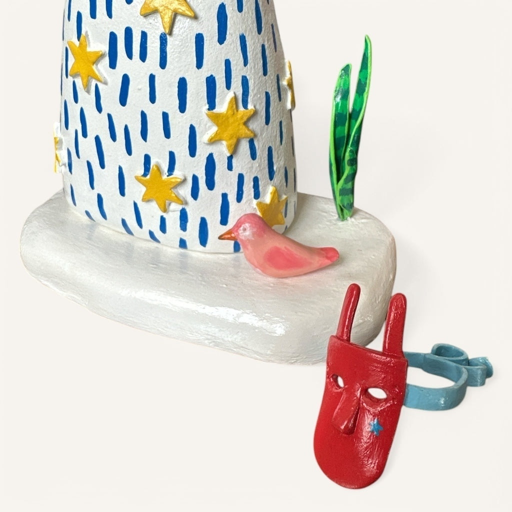 Escultura Cultivar o viver sem medo - Pedro Campos