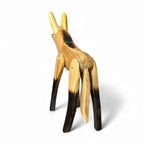Escultura Lobo Guará em Bambu