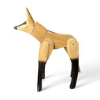 Escultura Lobo Guará em Bambu