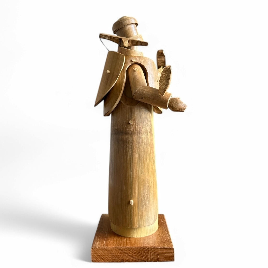 Escultura São Francisco em Bambu