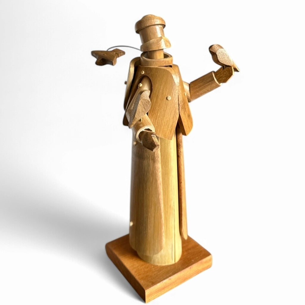Escultura São Francisco em Bambu