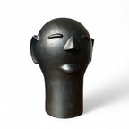 Escultura cabeça Preta G - Cida Lima