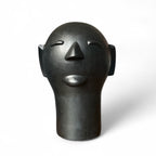 Escultura cabeça Preta G - Cida Lima