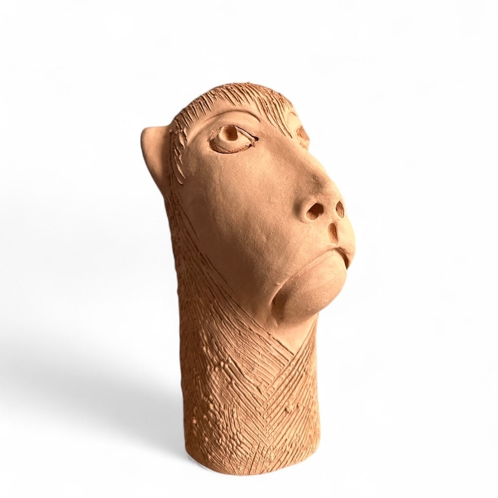 Escultura Carranca em cerâmica - Ana das Carrancas