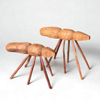 Escultura formiga em madeira - Simone