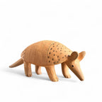 Escultura Tatu em cerâmica Xakriabá