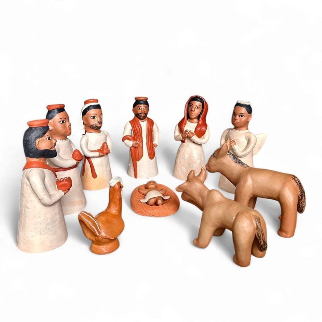 Presépio em cerâmica - Anísia Lima