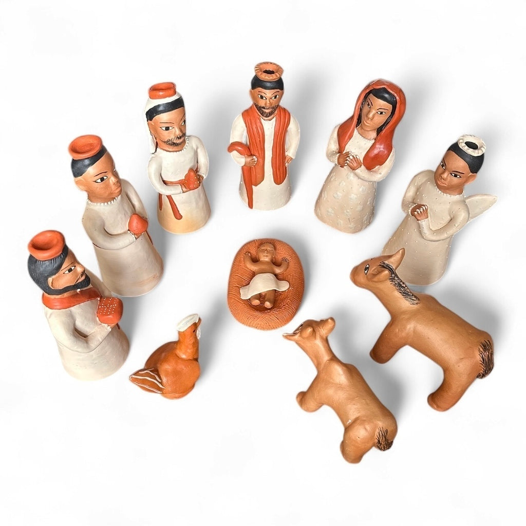 Presépio em cerâmica - Anísia Lima