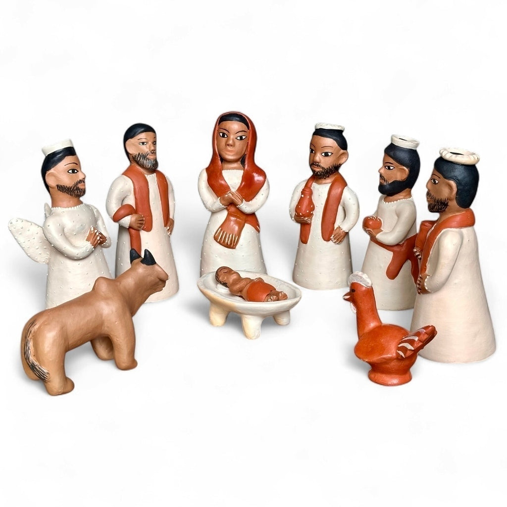Presépio em cerâmica - Anísia Lima