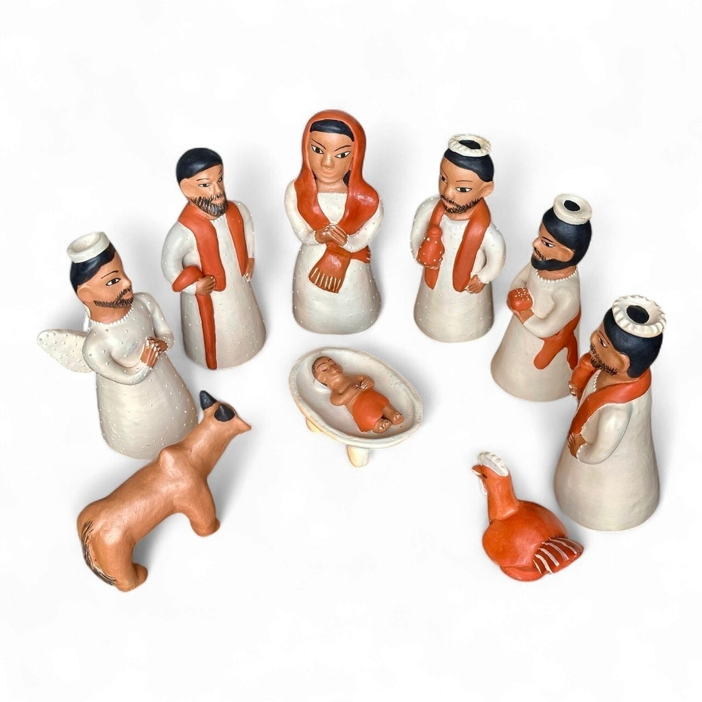 Presépio em cerâmica - Anísia Lima