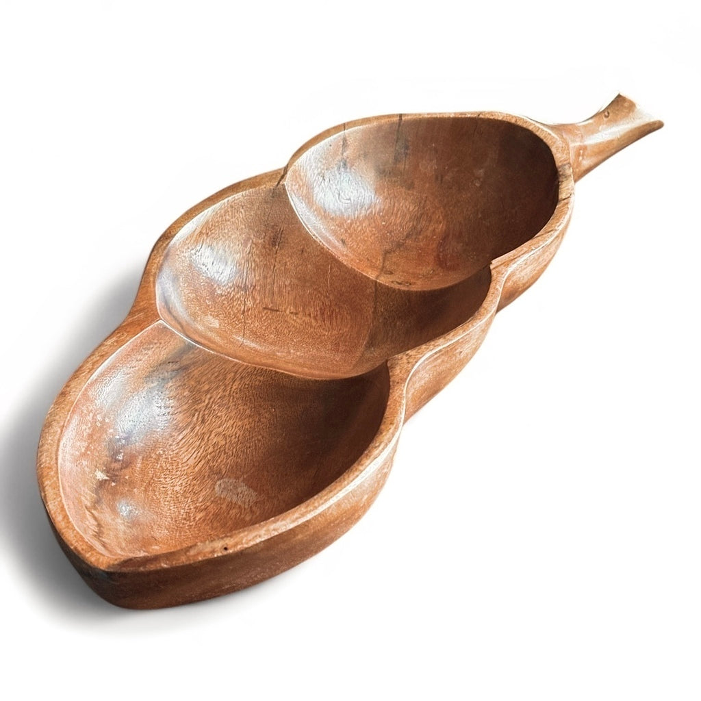 Travessa vagem em madeira